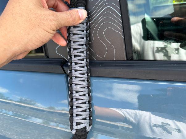 Bronco Paracord Grab Handles (Pair): 2021-2024 Bronco Gift