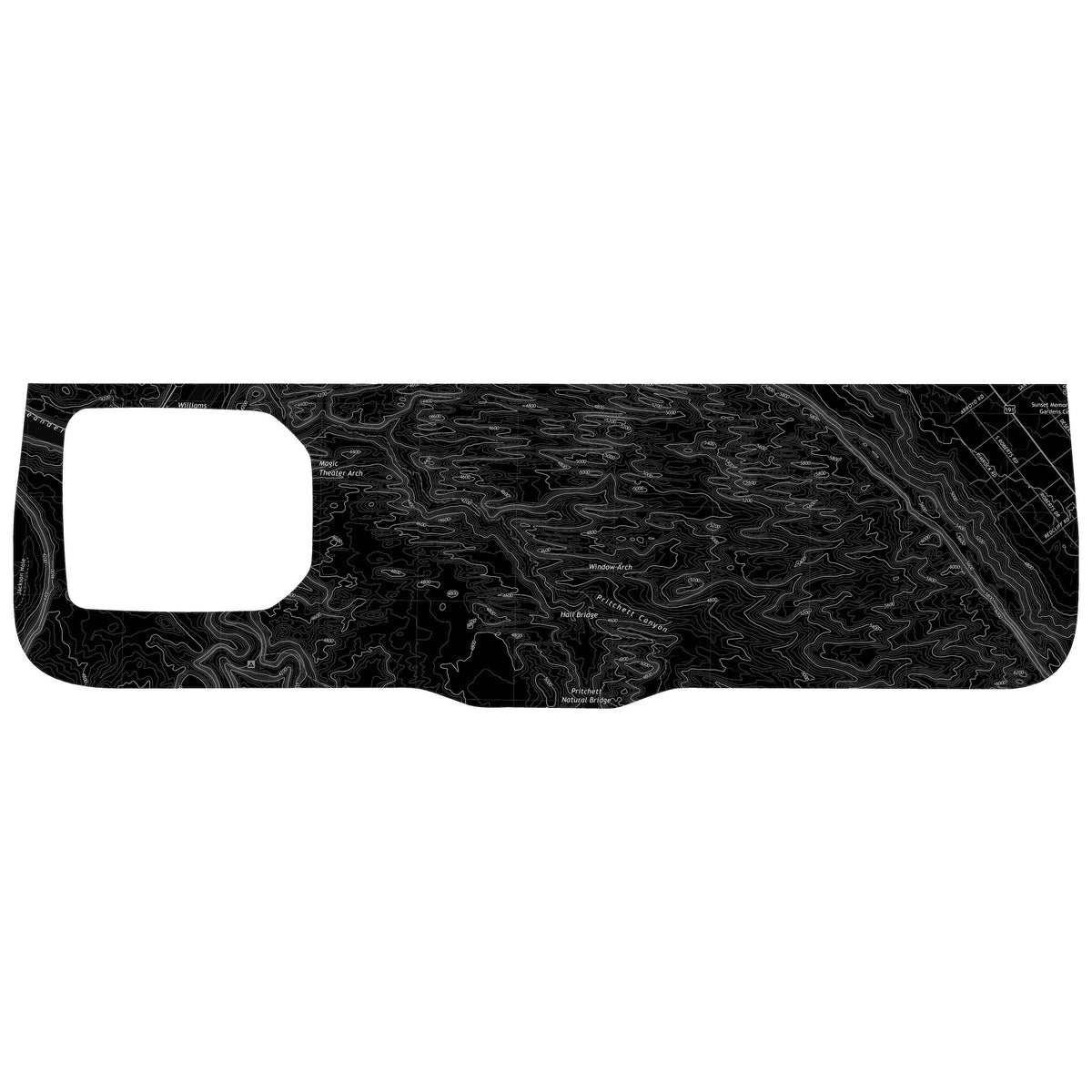 2024 Toyota Land Cruiser Topographic Inner Tailgate Protection Overlay GX 550