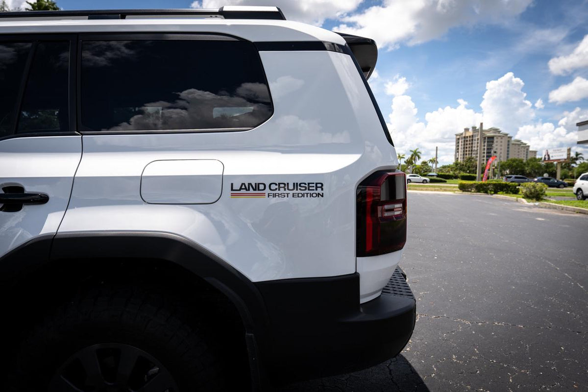2024 Toyota Land Cruiser First Edition Rear Fender Decals