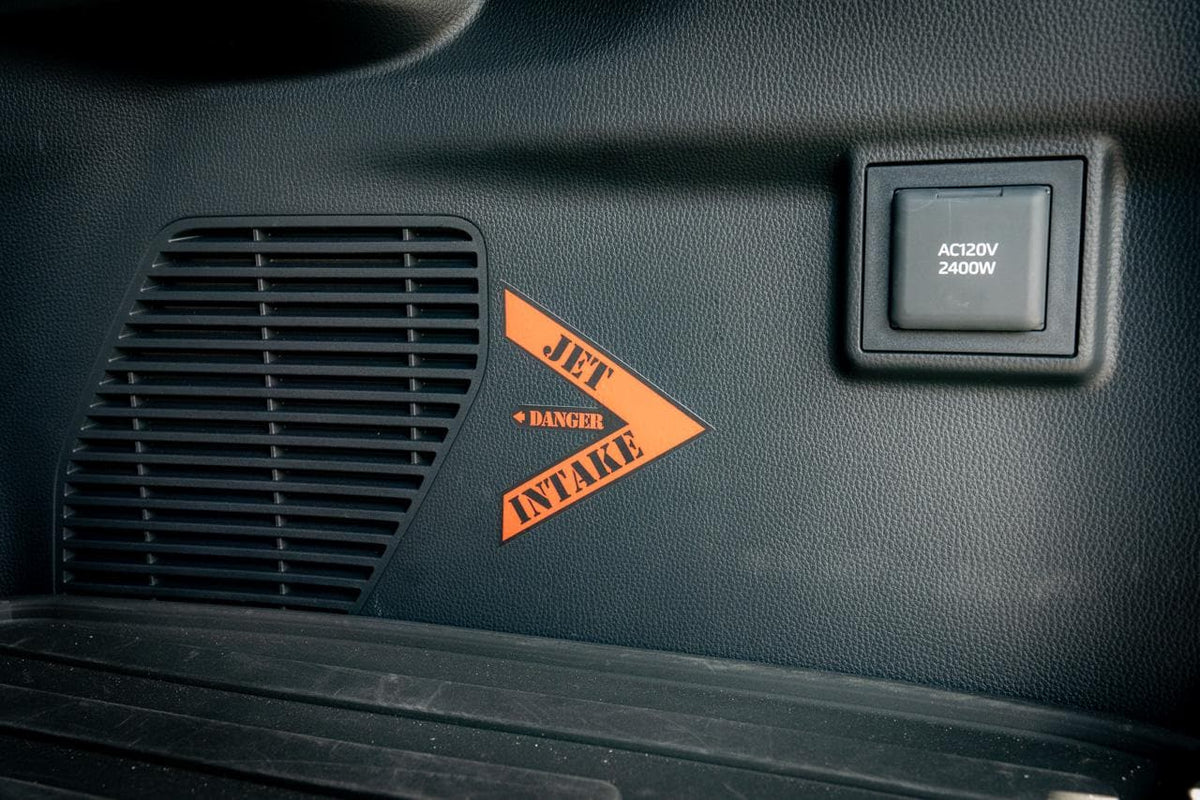 2024 Toyota Land Cruiser Intake Warning Stickers (Set of 3) Decals Gift Funny