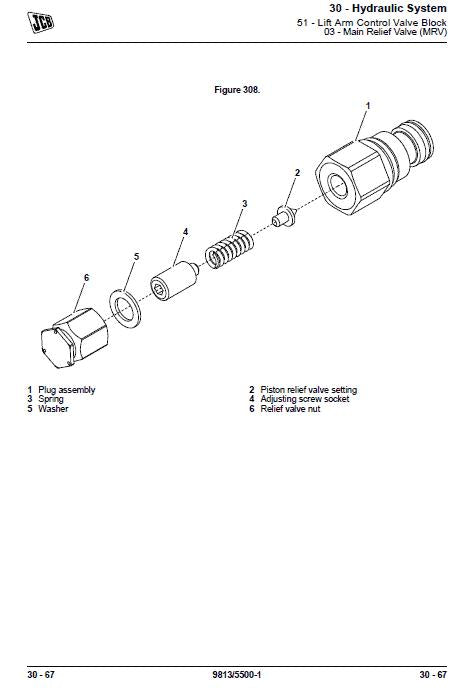 JCB 2DXL Loader Service Manual