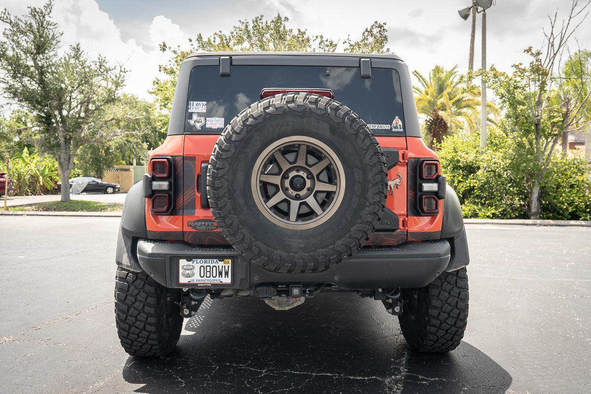 2021+ Bronco Safari Topographic Middle Tailgate Overlays