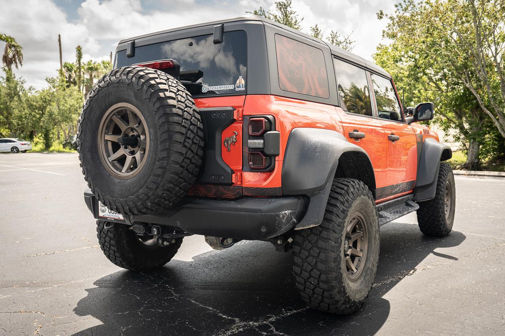 2021+ Bronco Safari Topographic Middle Tailgate Overlays