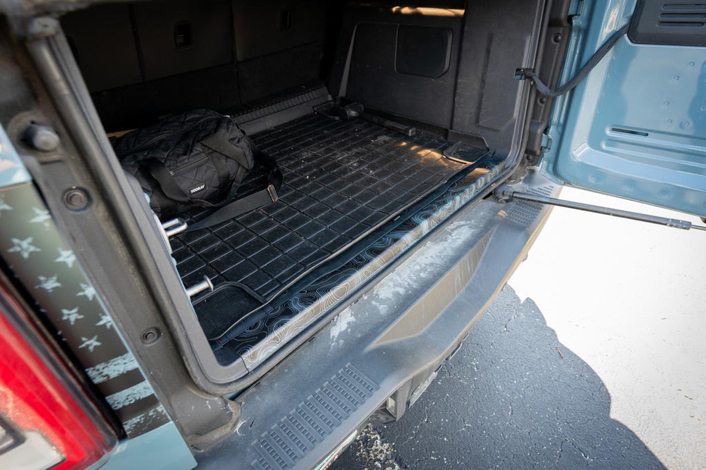 2021+ Bronco Topographic Map Cargo Ledge Protection