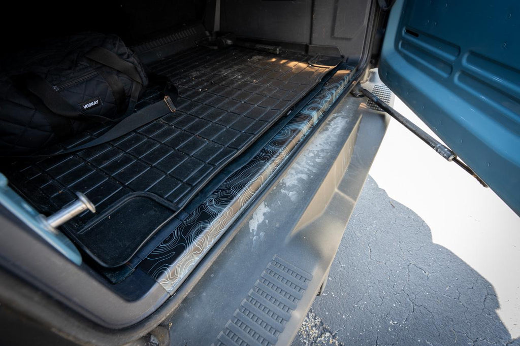 2021+ Bronco Topographic Map Cargo Ledge Protection