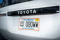 2024 Toyota Land Cruiser Emergency Reflective Rear Tailgate Liftgate Letter Overlays
