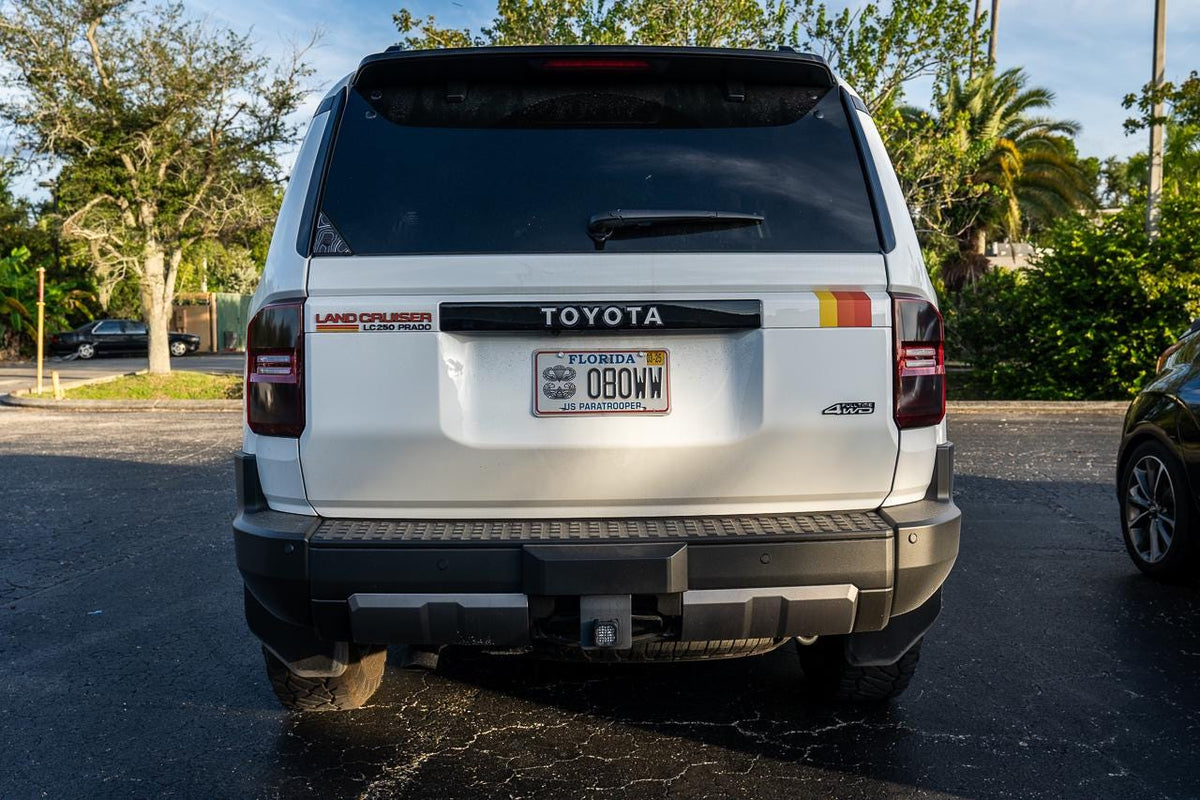 2024 Toyota Land Cruiser Liftgate Overlays 250 Series 2025