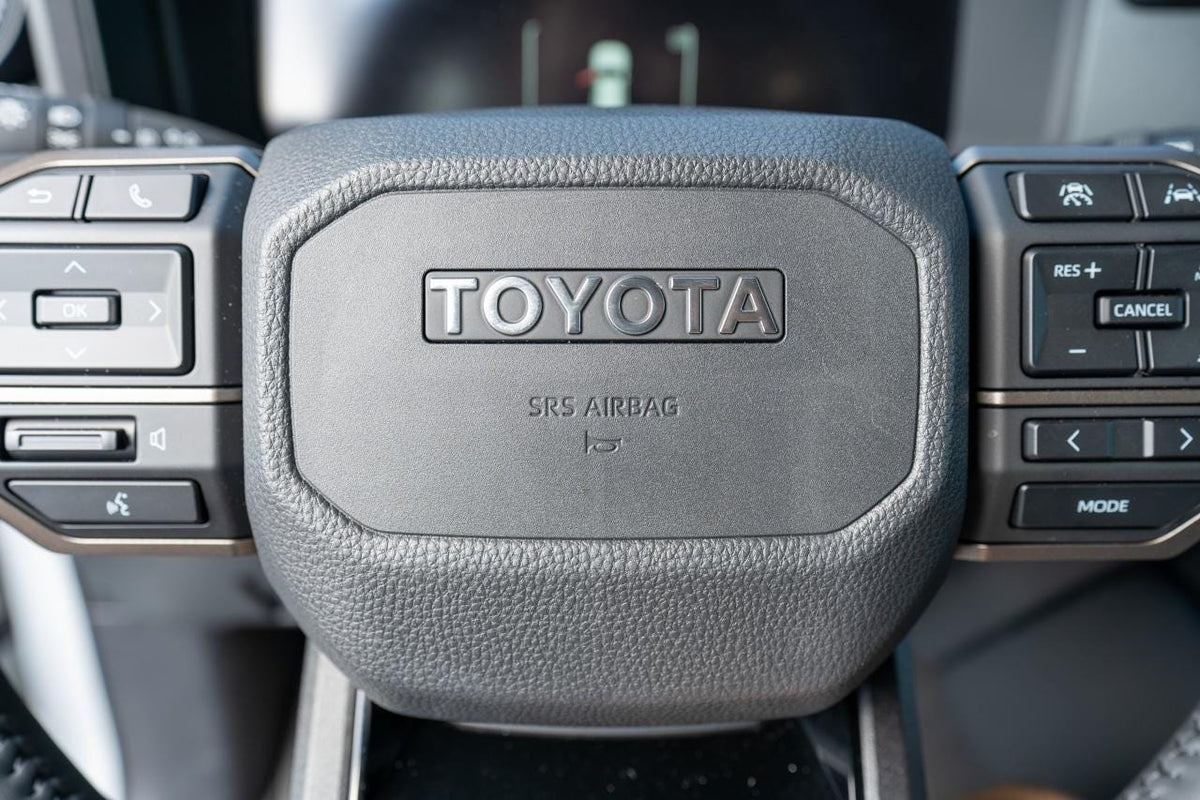 2024 Toyota Land Cruiser Steering Wheel Decal Heritage Blue Graphics