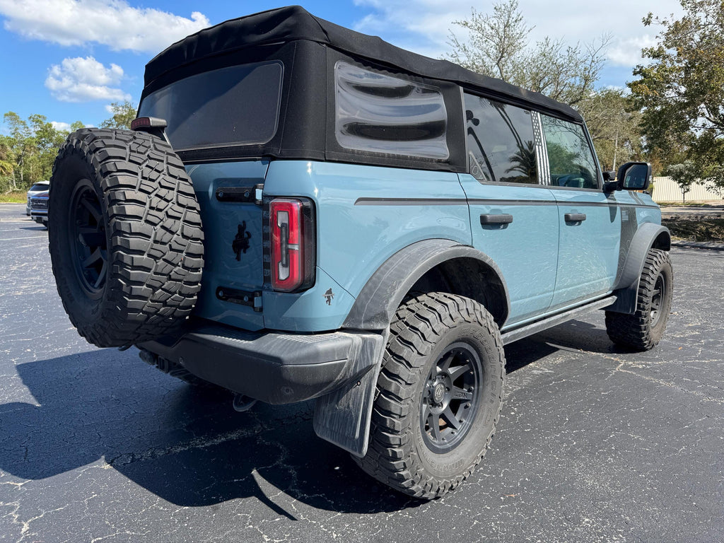 2021+ Bronco Bigfoot Fender Overlays Decals Emblems Stickers Tacoma Land Cruiser