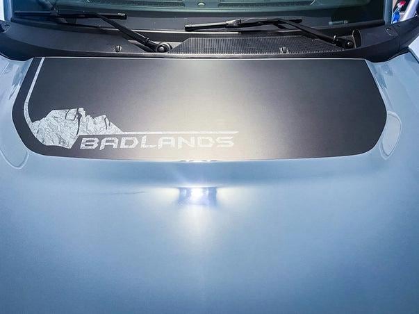 2021+ Bronco Badlands South Dakota Hood Overlay