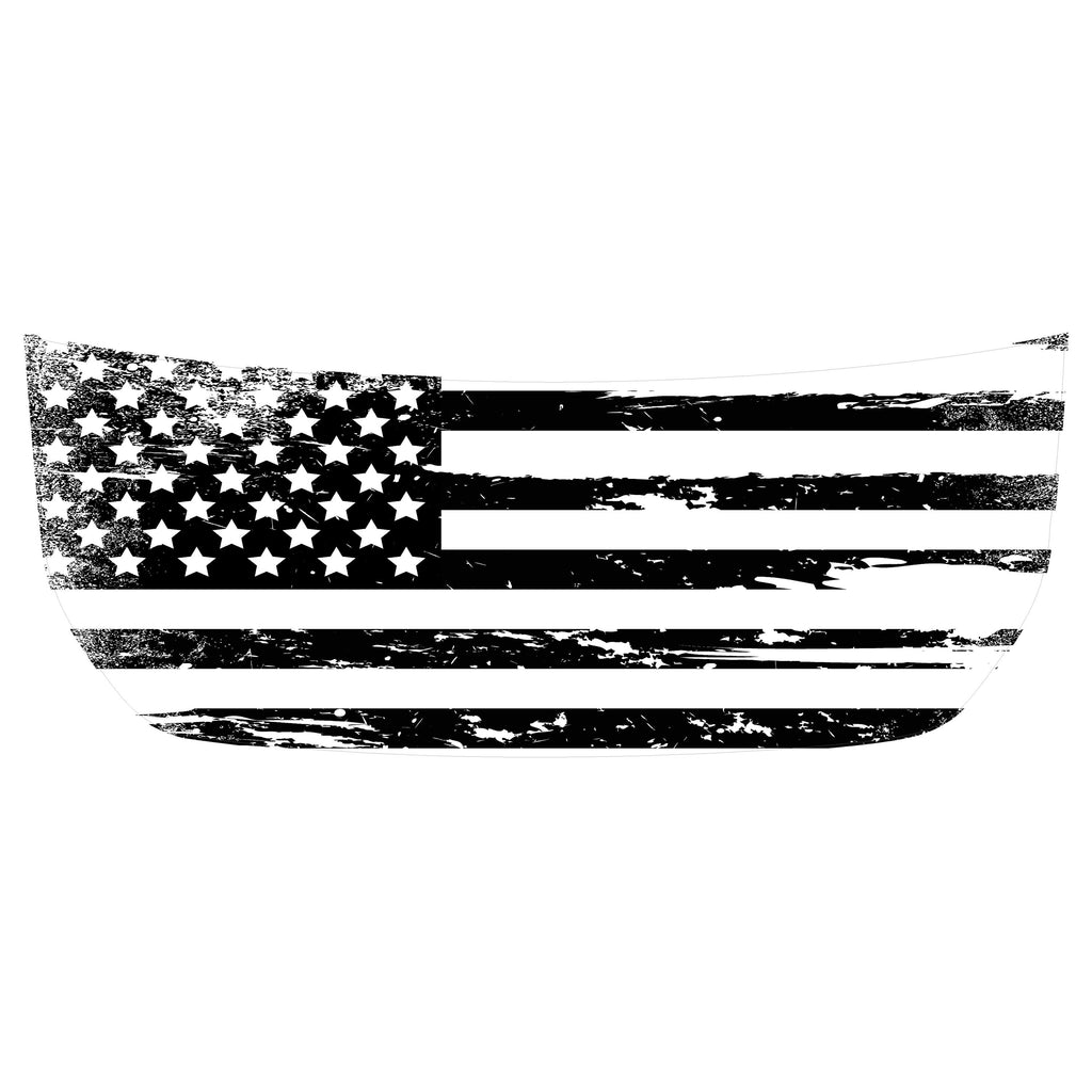 2021+ Bronco American Flag Hood Overlay Soldier Bigfoot 2022 2023 2024 2025