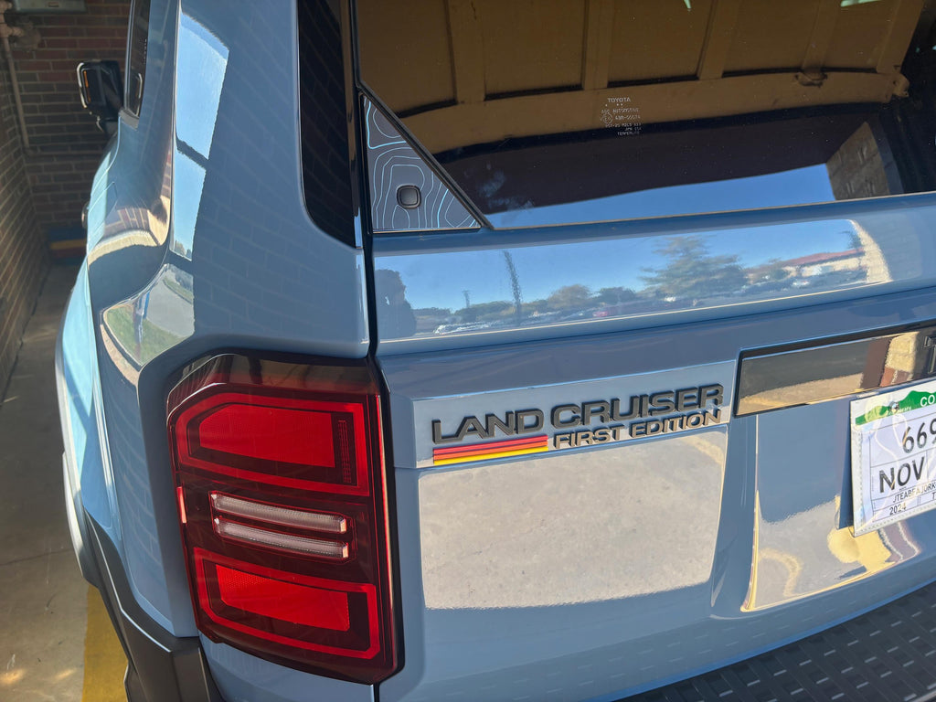 2024 Toyota Land Cruiser First Edition Tailgate Emblem