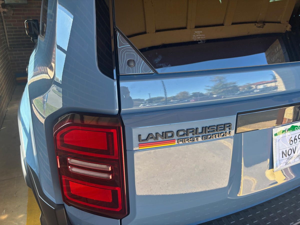 2024 Toyota Land Cruiser First Edition Tailgate Emblem