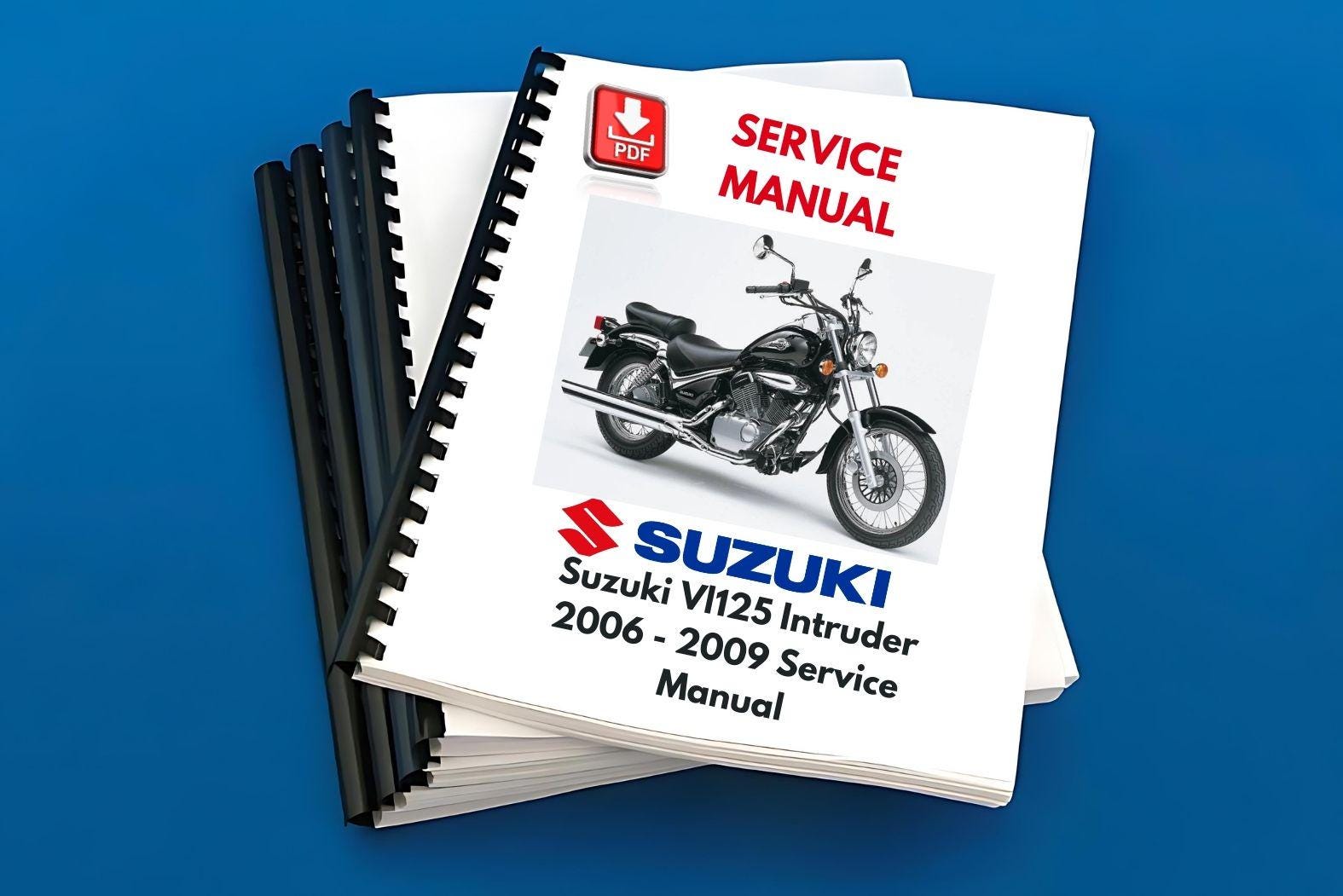 Suzuki Vl125 Intruder 2006 2007 2008 2009 Service Repair Manual