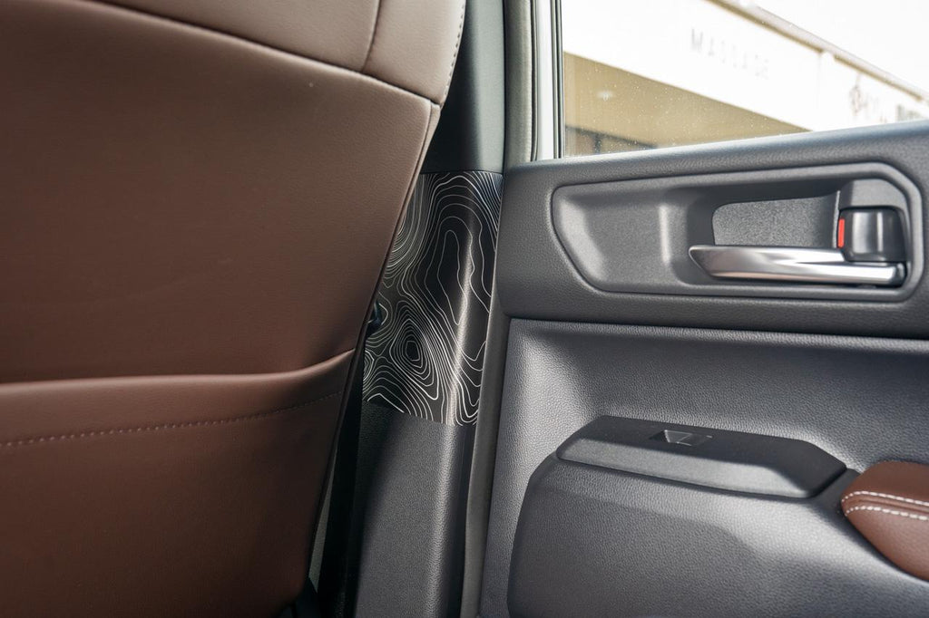 2024 Toyota Land Cruiser Topographic Seatbelt Panel Protection GX550