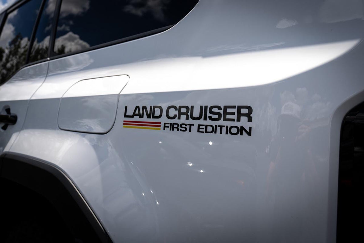 2024 Toyota Land Cruiser First Edition Rear Fender Decals