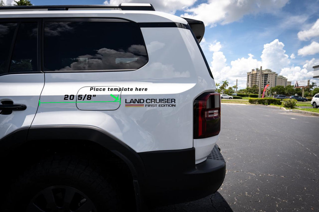 2024 Toyota Land Cruiser First Edition Rear Fender Decals