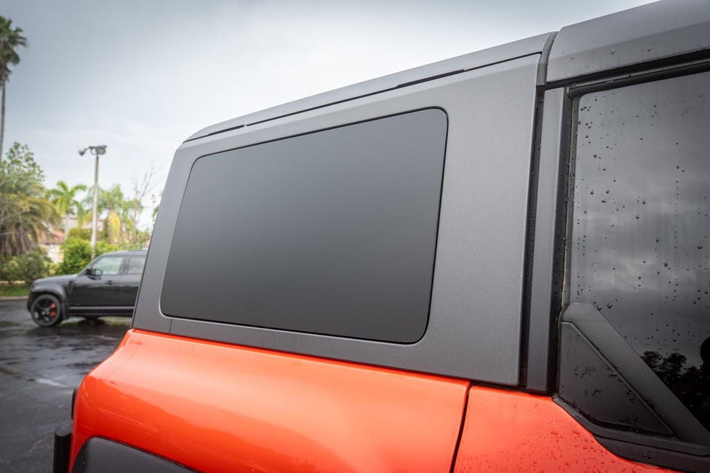 Bronco American Flag Hard Top Vinyl Decals: 2021+ Ford Bronco 4-Door