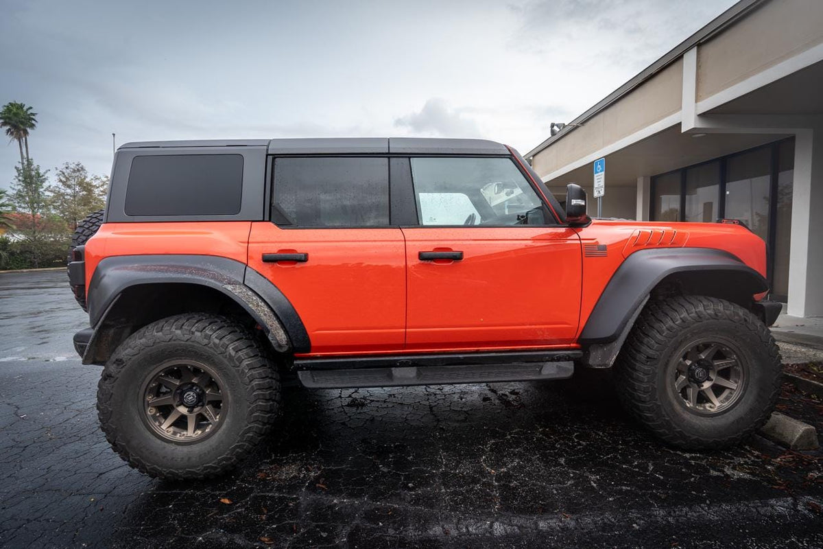 Bronco American Flag Hard Top Vinyl Decals: 2021+ Ford Bronco 4-Door