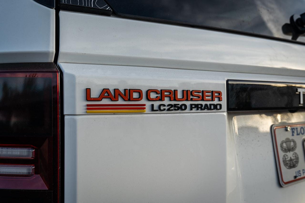 2024 Toyota Land Cruiser Liftgate Overlays 250 Series 2025