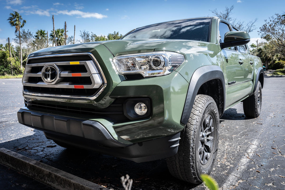 2016-2023 Toyota Tacoma Tri Bar Heritage TRD Style Grille Overlays