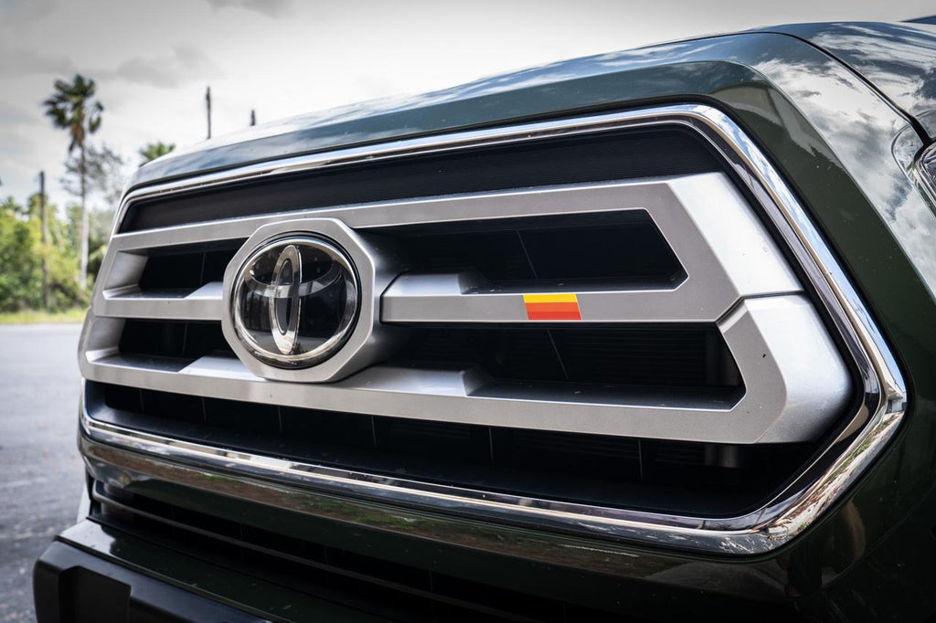 2016-2023 Toyota Tacoma Tri Bar Heritage TRD Style Grille Overlay V2