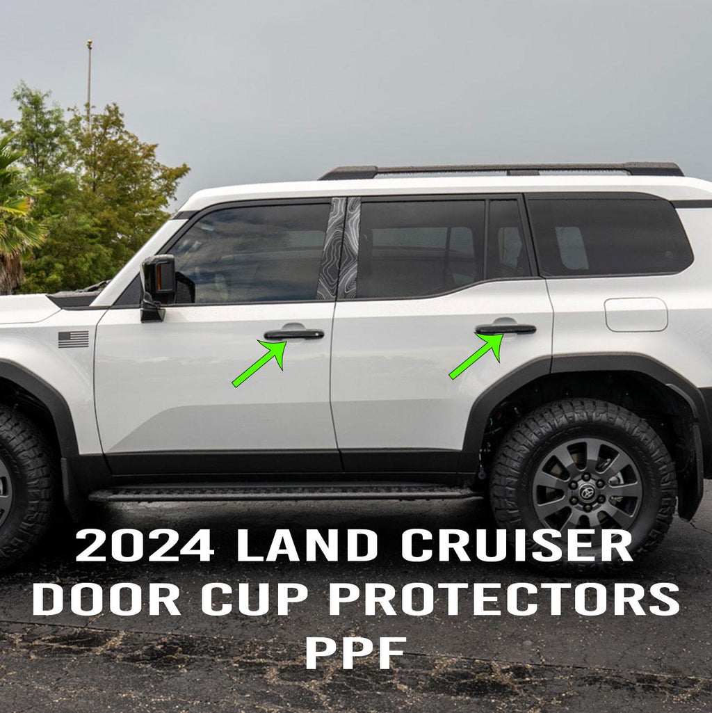 2024 Toyota Land Cruiser Door Cup Protector Vinyl 2025 PPF