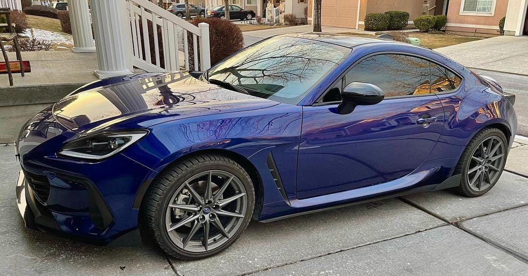 2022 2023 GR86 BRZ Front Sidemarkers Overlays 2024