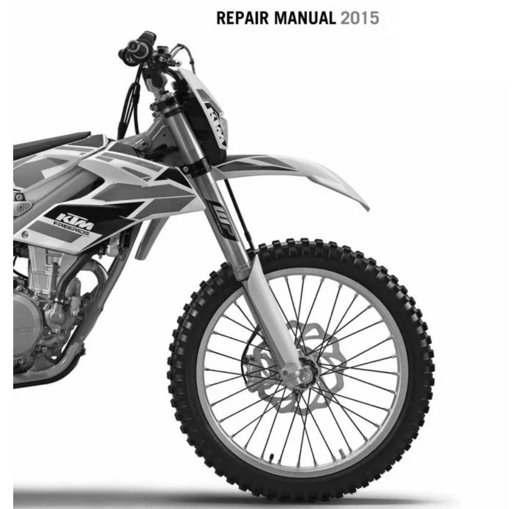 2015 KTM 250 SX-F XC-F Service Repair Manual