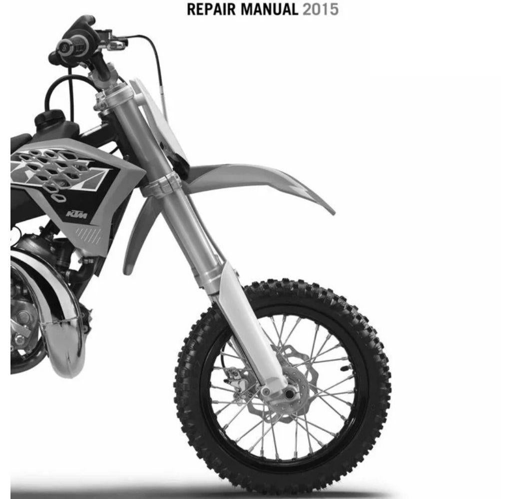 2015 KTM 250-300 EXC XC-W Six Days Service Repair Manual