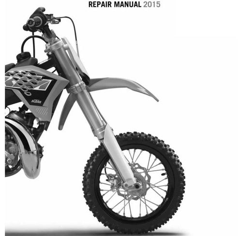 2015 KTM 450 - 500 EXC XC-W Six Days Service Repair Manual