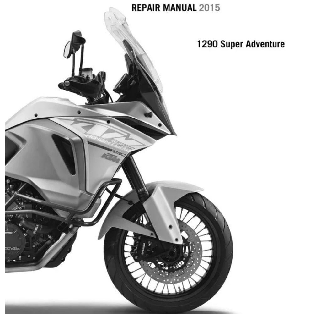 2015 KTM 1290 Super Adventure Service Repair Manual