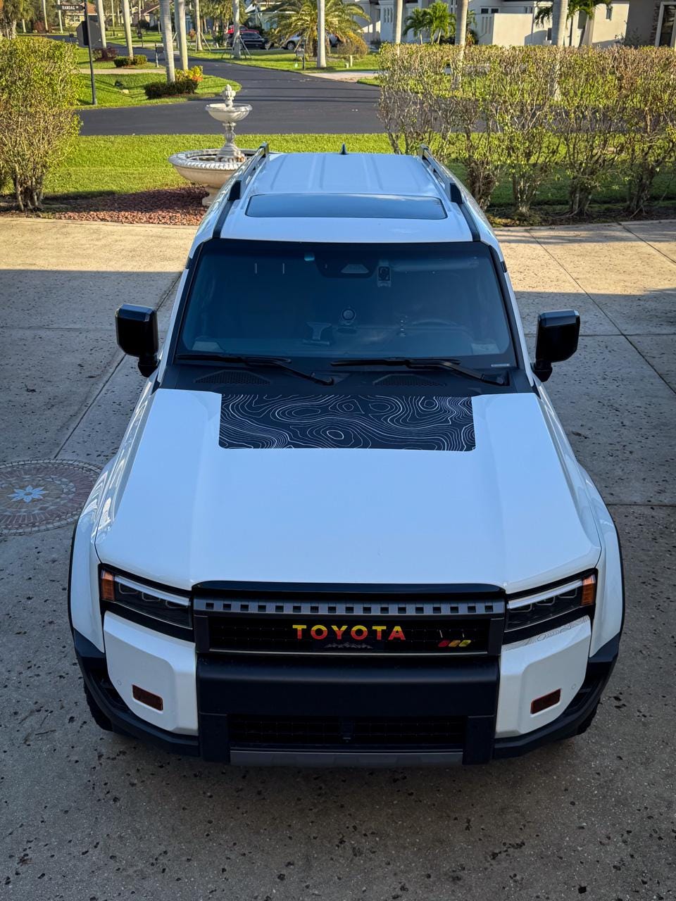 2024 Toyota Land Cruiser Topographic Headlight Accent