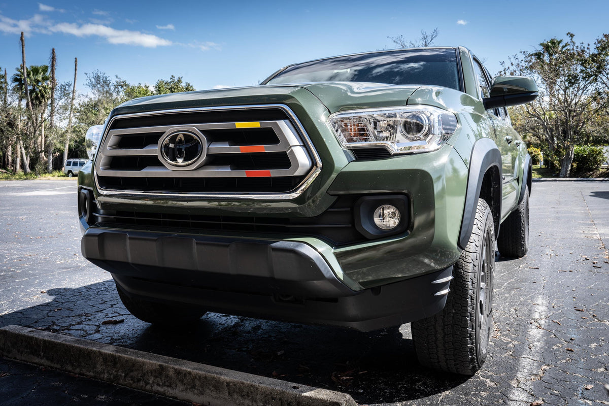 2016-2023 Toyota Tacoma Tri Bar Heritage TRD Style Grille Overlays
