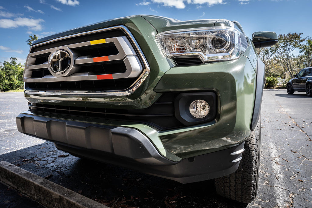 2016-2023 Toyota Tacoma Tri Bar Heritage TRD Style Grille Overlays