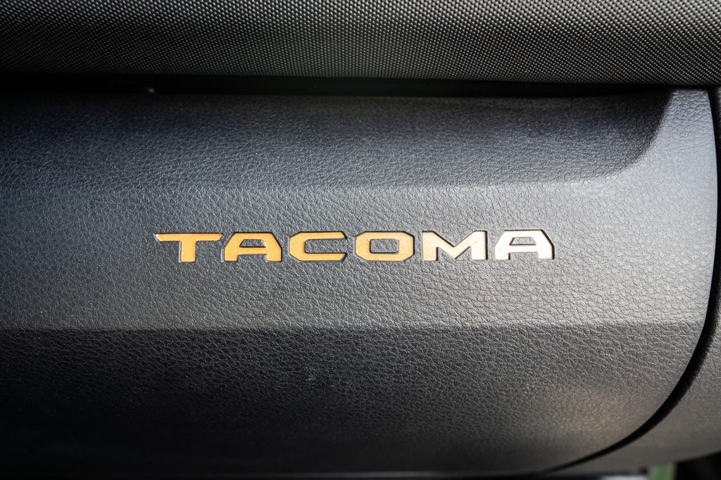 2016-2023 Toyota Tacoma Glovebox Overlays Vinyl Decal - 3rd Generation