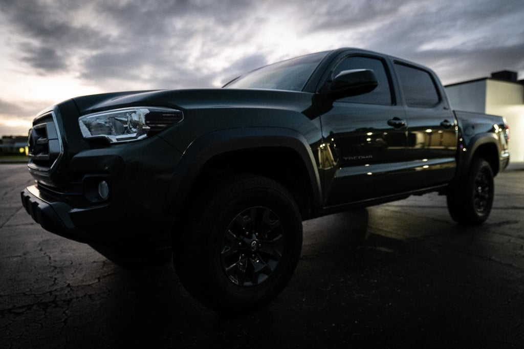 2016-2023 Toyota Tacoma American Flag Sidemarker Overlay - Halogen Headlights