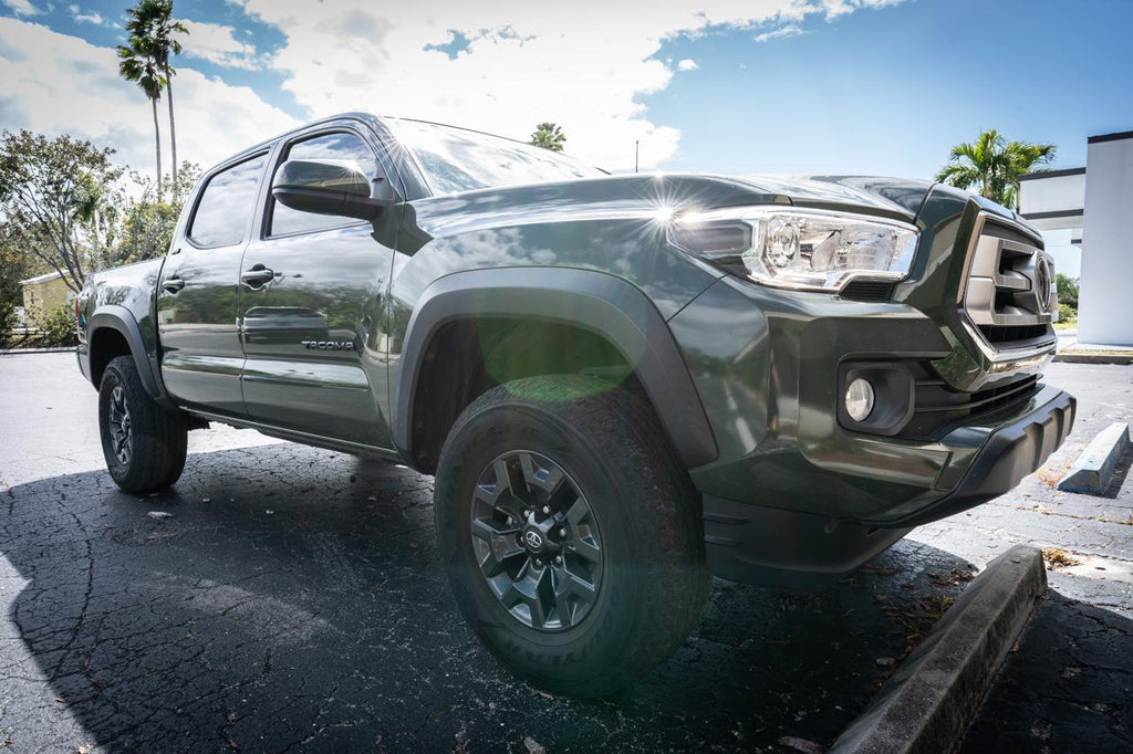 2016-2023 Toyota Tacoma American Flag Sidemarker Overlay - Halogen Headlights