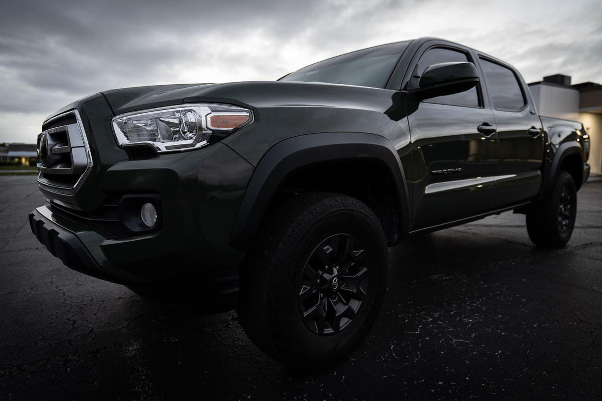 2016-2023 Toyota Tacoma Smoked Sidemarker Overlay - Halogen Headlights