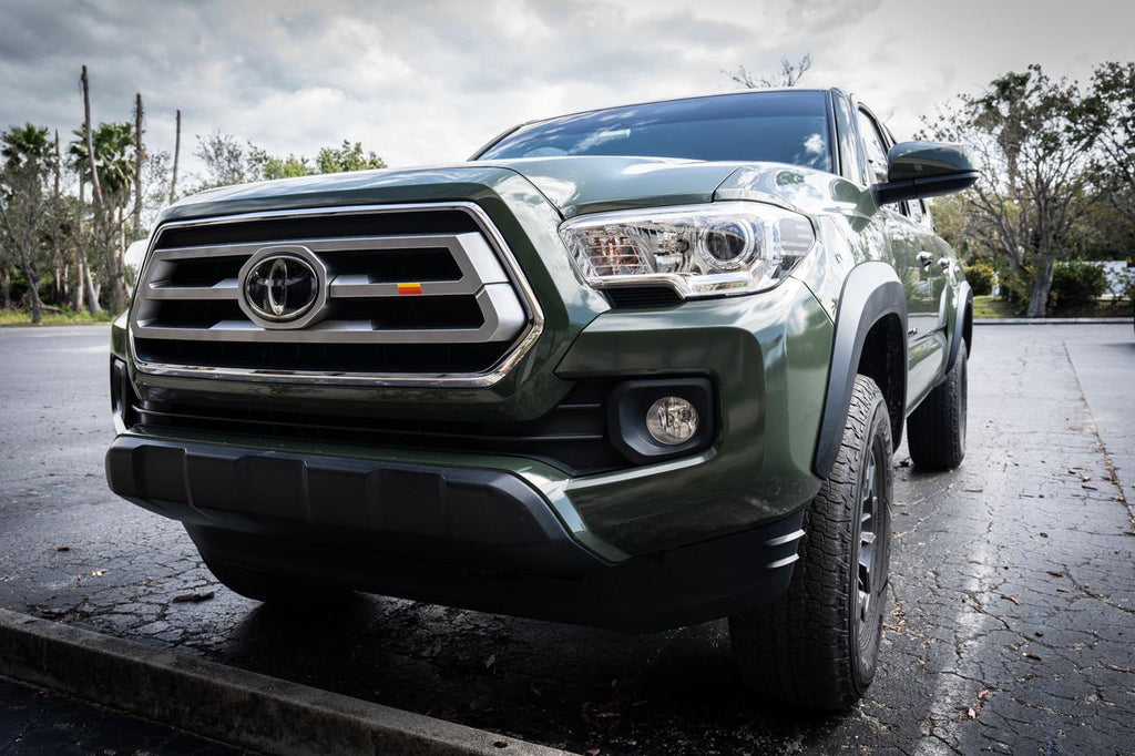 2016-2023 Toyota Tacoma Tri Bar Heritage TRD Style Grille Overlay V2