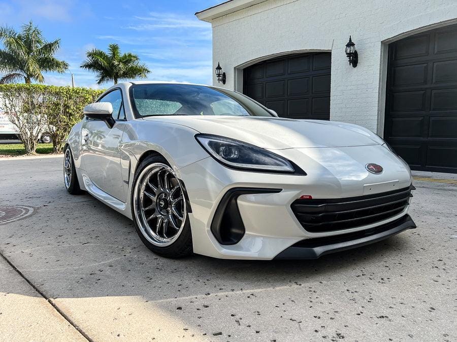 2022 2023 GR86 BRZ Front Sidemarkers Overlays 2024