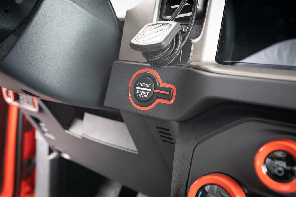Ford Bronco Push to Start Button Decal: Accent Sticker