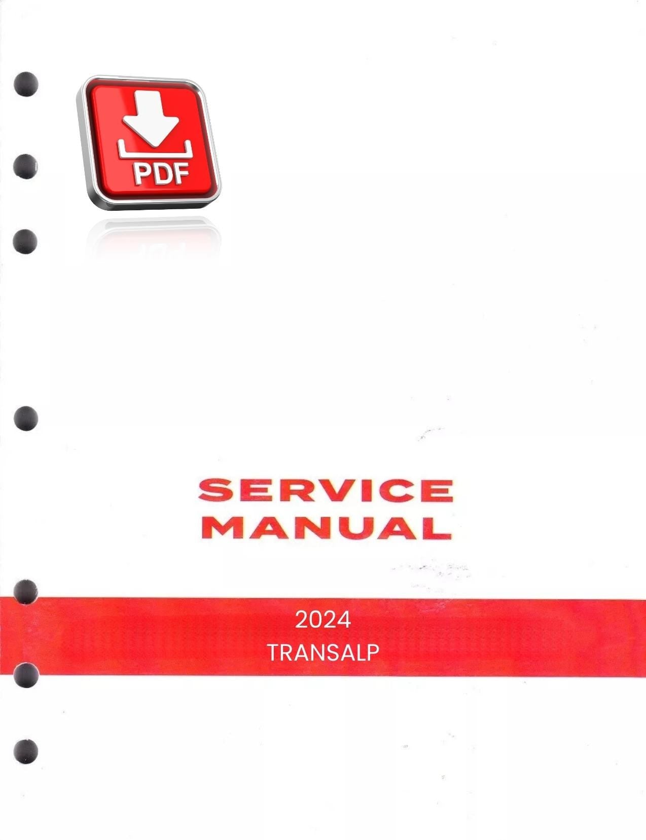 2023-2024 Honda XL750 Transalp Service Manual