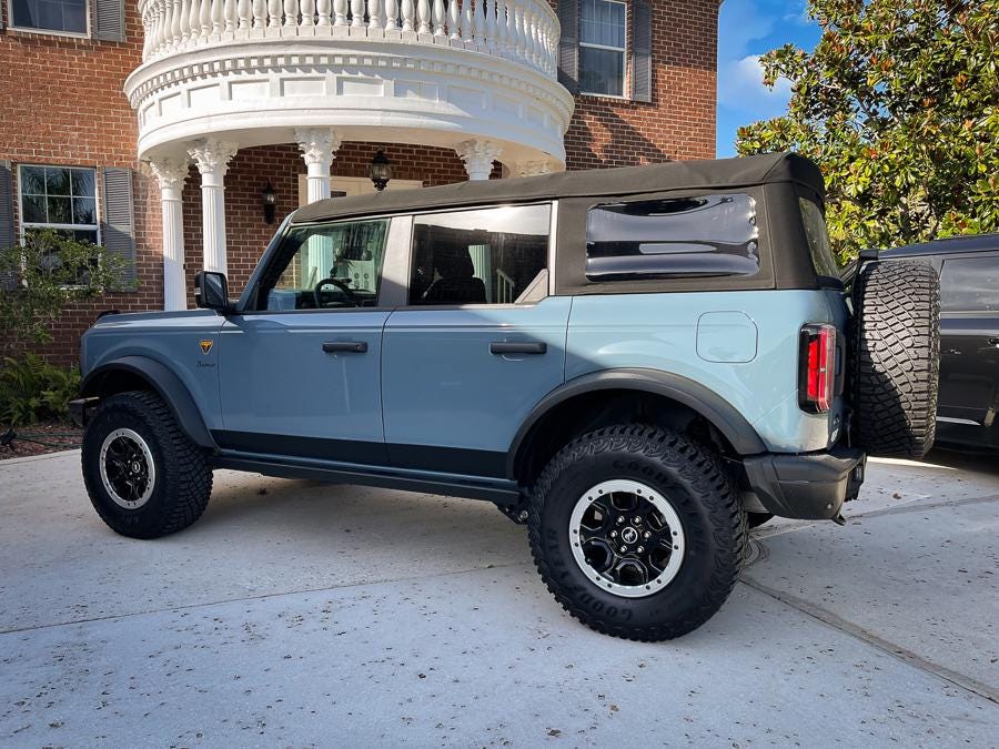 For Ford Bronco Lower Door Protection 2022 2023 2024 2025 2026
