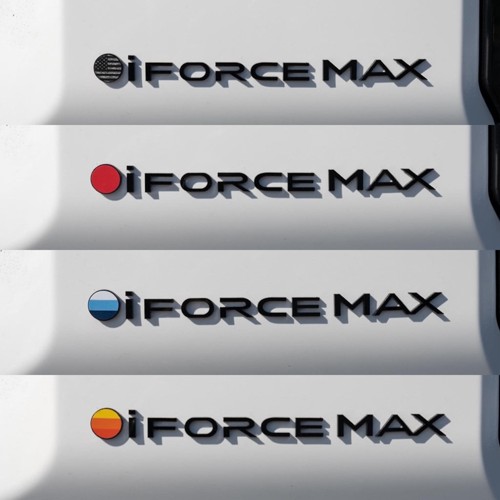 2024 Toyota Land Cruiser Black iForceMAX Emblem 2025 2026