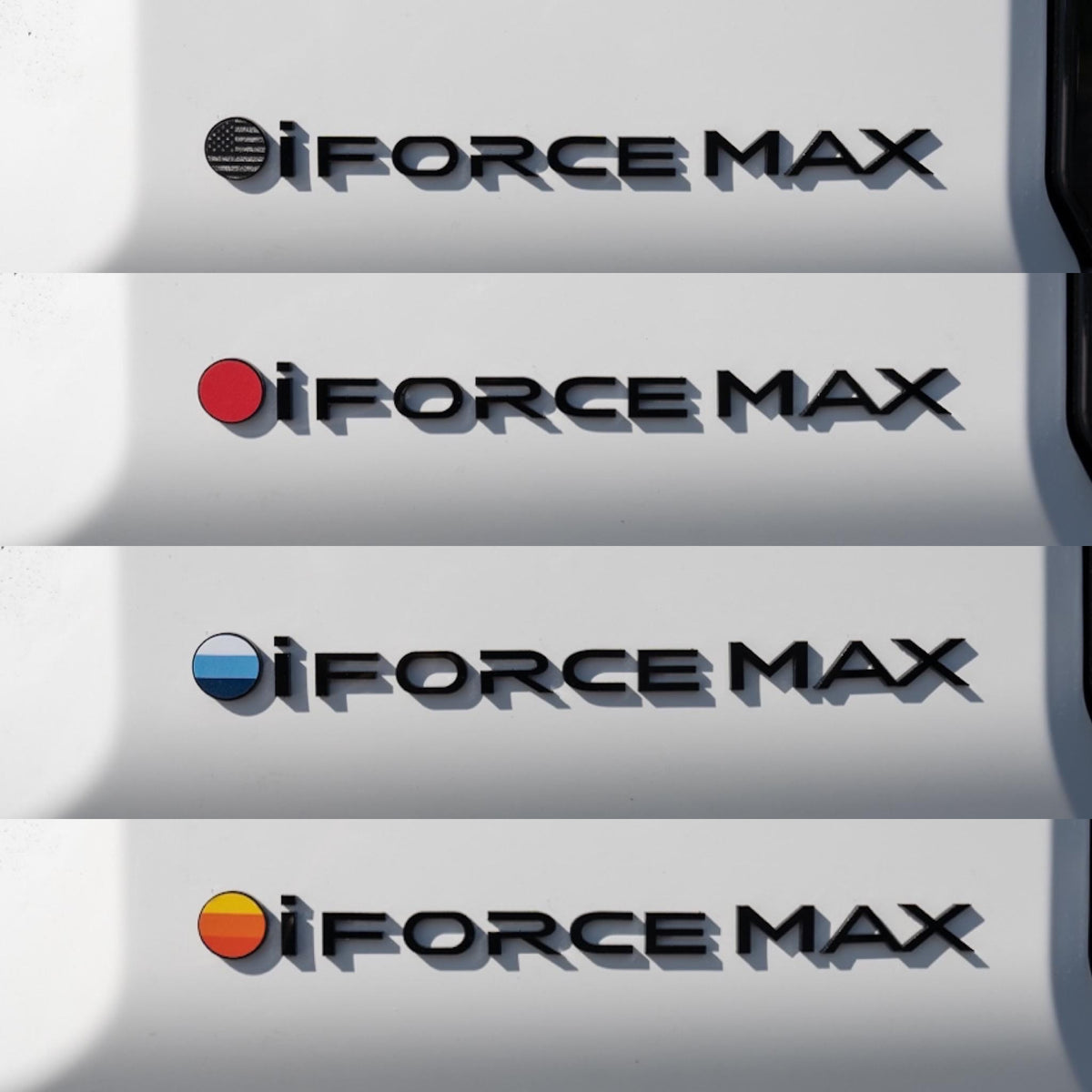 2024 Toyota Land Cruiser Black iForceMAX Emblem 2025 2026