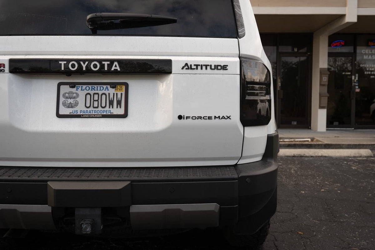 2024 Toyota Land Cruiser Black iForceMAX Emblem 2025 2026