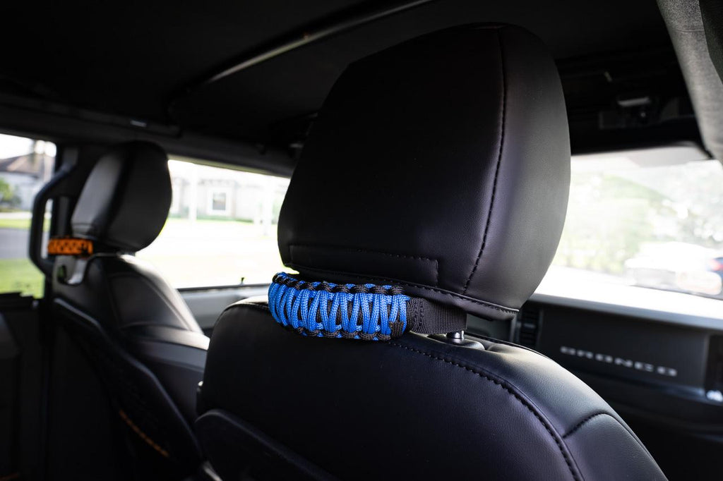 2021 Bronco Paracord Rear Headrest Grab Handles