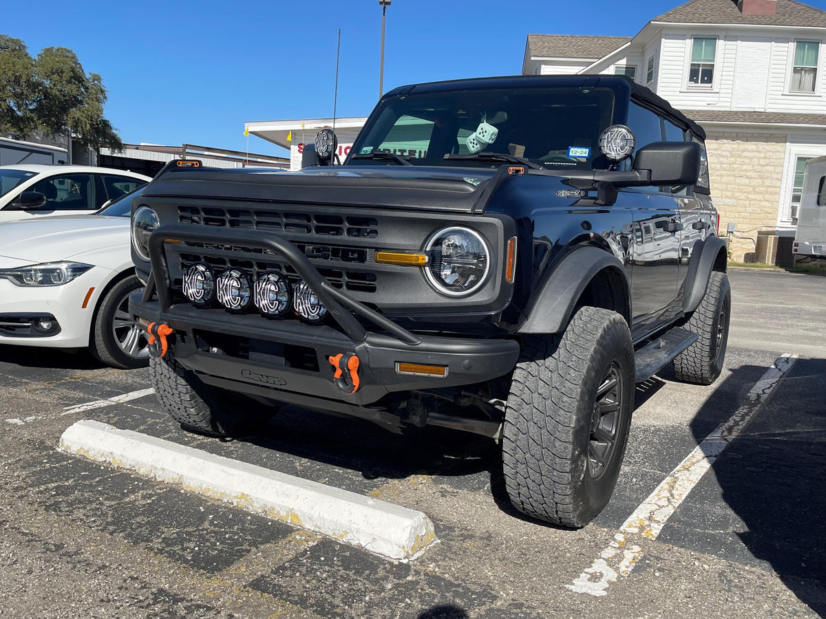 2021+ Bronco Shortie Amber / Orange DRL Overlays for Base Headlights