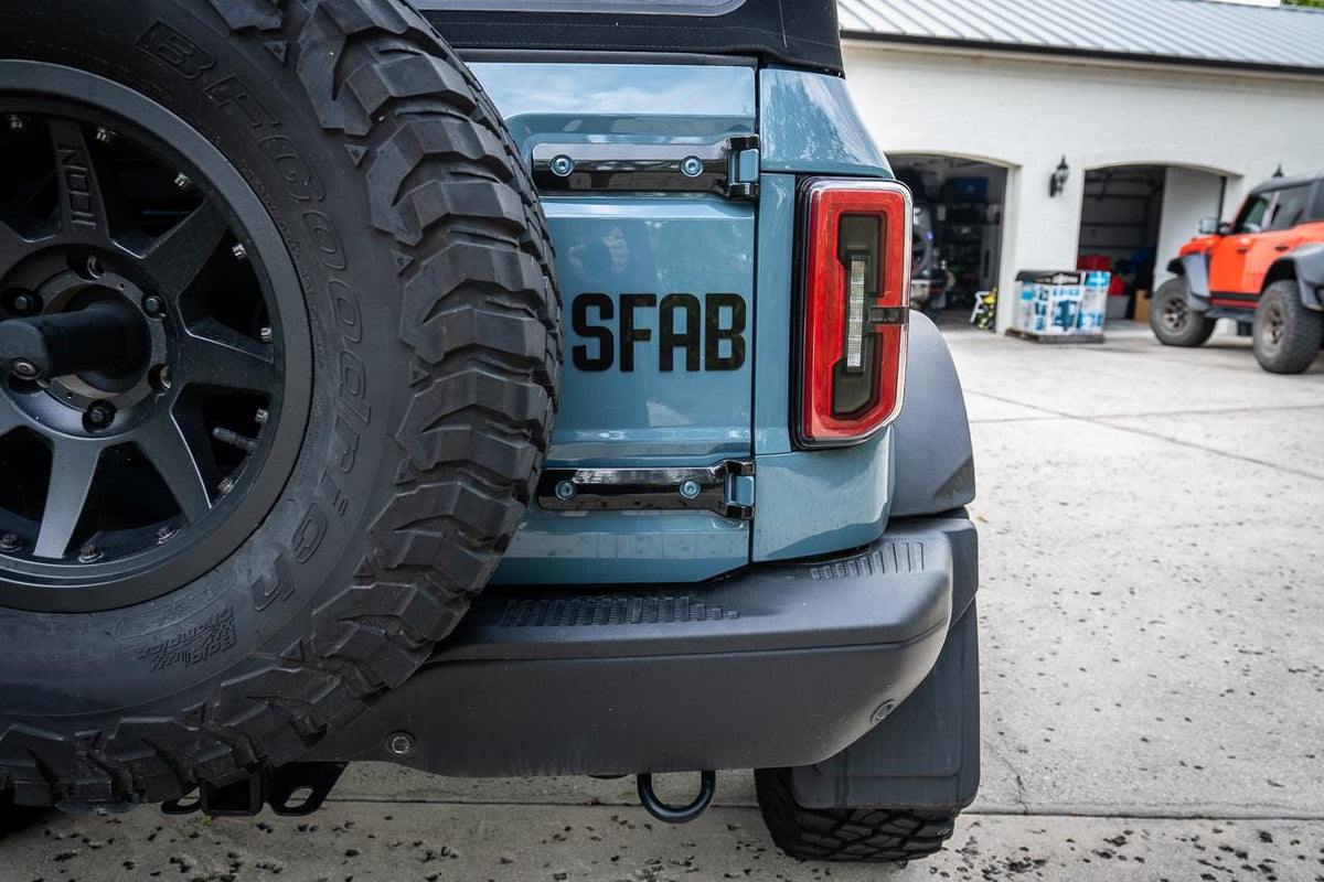 2021 Ford Bronco Rear Tailgate Letters Acrylic Emblem